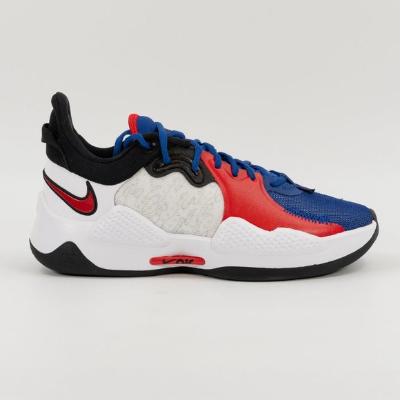 Nike PG 5 \'White University Red / Team USA\' CW3143-101 Basketball Sneakers main image 11